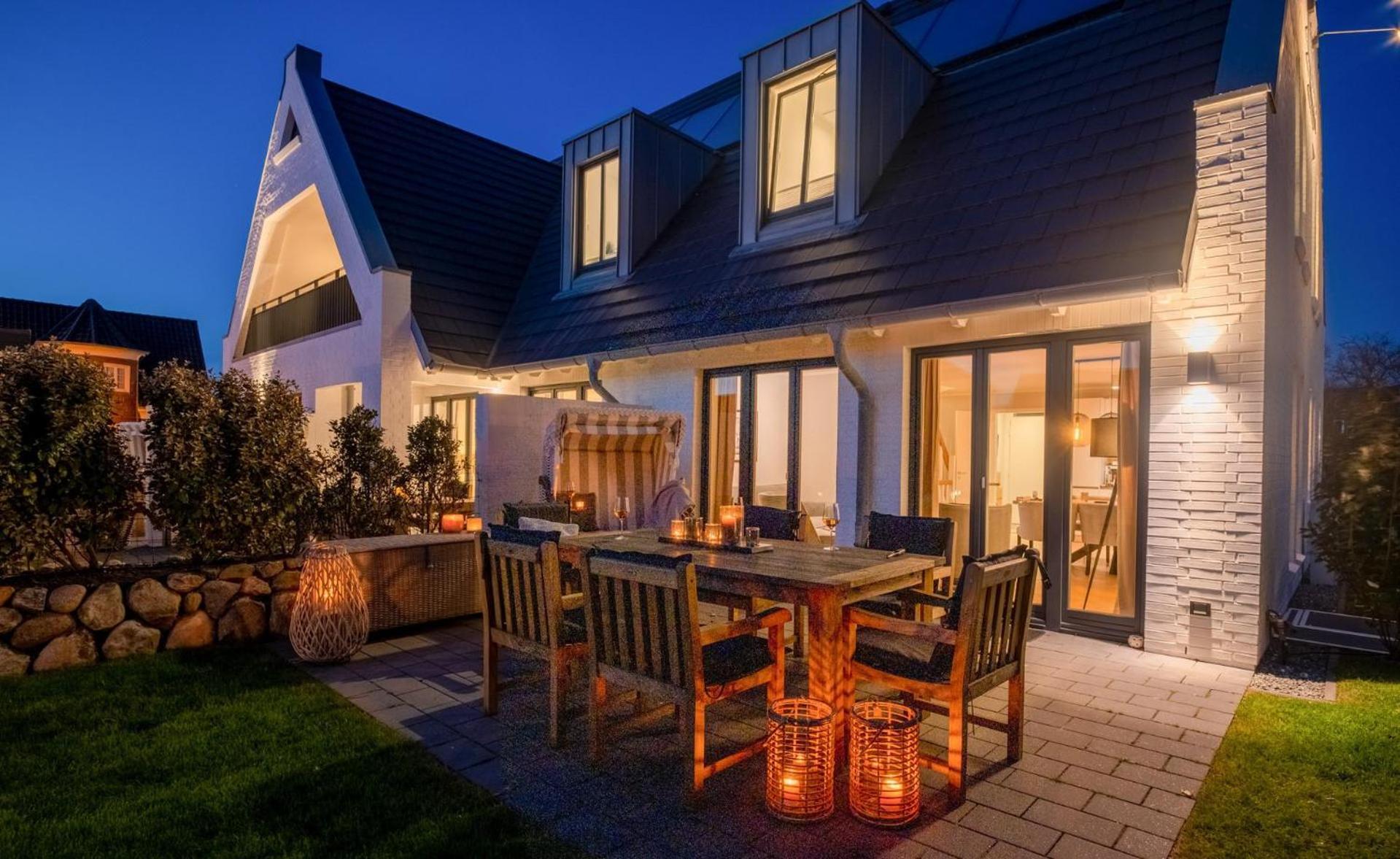 Ferienhaus Witthues - Domizil Silbermoewe - Exklusiv, Strand- Und Zentrumsnah Westerland Luaran gambar