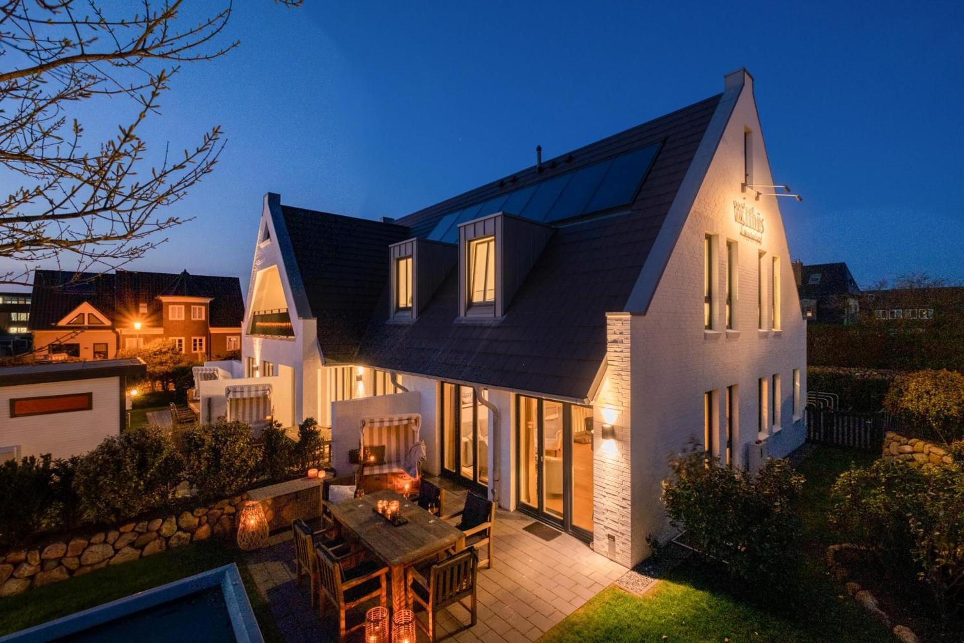 Ferienhaus Witthues - Domizil Silbermoewe - Exklusiv, Strand- Und Zentrumsnah Westerland Luaran gambar
