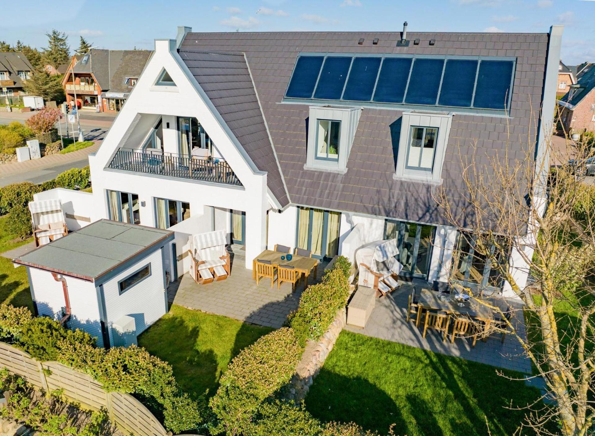 Ferienhaus Witthues - Domizil Silbermoewe - Exklusiv, Strand- Und Zentrumsnah Westerland Luaran gambar